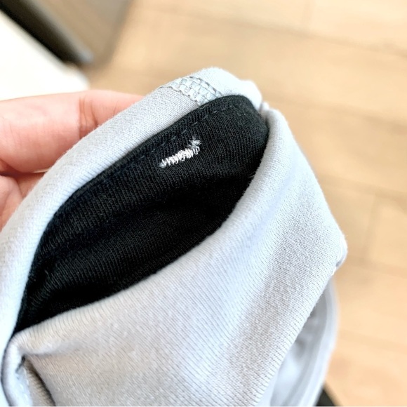 Light Grey Knots Knotted Mesh Knockout Sport Leggings - Picture 8 of 9